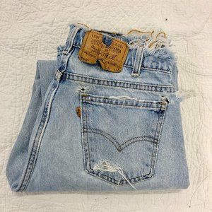 Vintage Levi's 560 Thrashed High Waist Jeans 30W x 28L